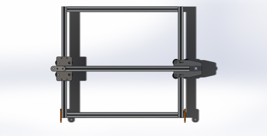 顶部框架轴3D打印机缩略图